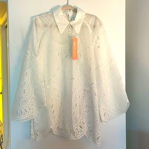 NWT white eyelet Alice McCall dress/romper